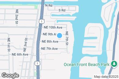 Map image of the property - 721 NE 8th Ave