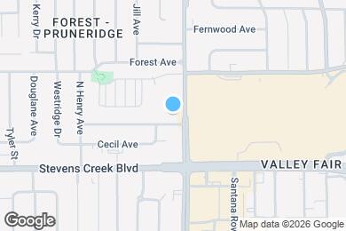 Map image of the property - 60 N Winchester Blvd