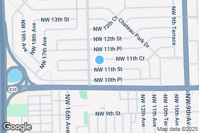 Map image of the property - 1413 NW 11th St