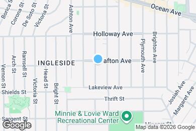Map image of the property - 280 Faxon Ave