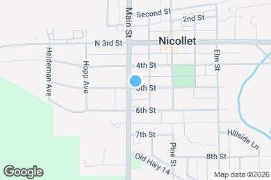 Map image of the property - 517 5th St