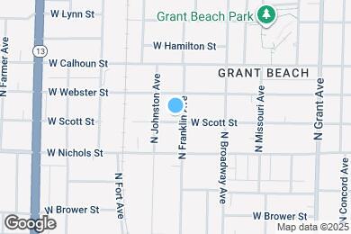 Map image of the property - 1107 W Scott St