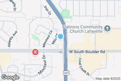Map image of the property - 1100 Milo Cir
