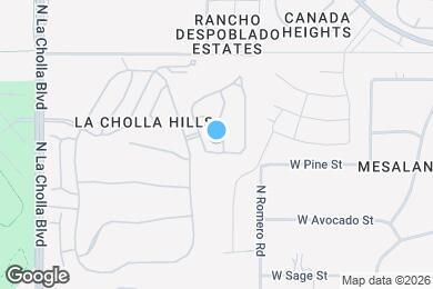 Map image of the property - 8631 N Little Oak Ln