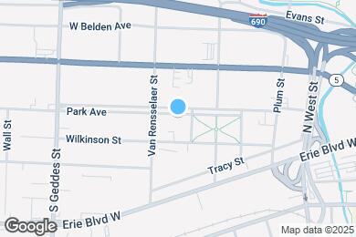 Map image of the property - 517 Park Ave