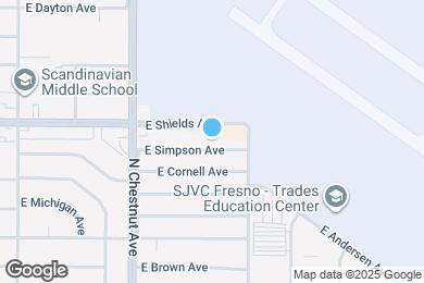 Map image of the property - 4869 E Simpson Ave