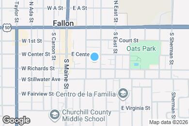 Map image of the property - 145 E Richards St