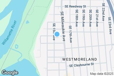 Map image of the property - 1516 SE Martins St