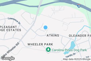 Map image of the property - 1501 Creekwood Ct