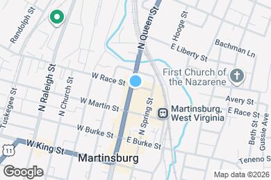 Map image of the property - 255 N Queen St