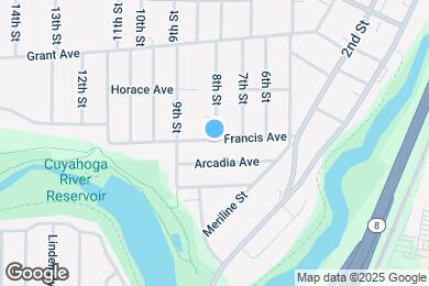 Map image of the property - 804 Francis Ave