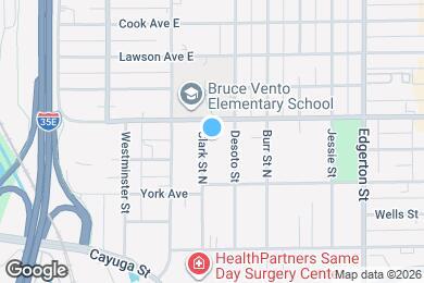 Map image of the property - 946 Clark St