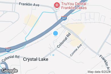 Map image of the property - The Horizons at Franklin Lakes Apartment H...