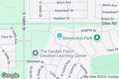 Map image of the property - 16431 Cary St