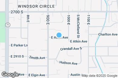 Map image of the property - 948 E Atkin Ave