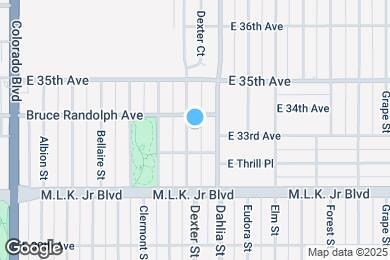 Map image of the property - 3340 N Dexter Ct