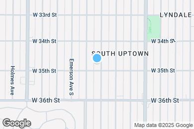 Map image of the property - 3444 Colfax Ave S