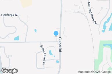 Map image of the property - Guion Creek Apartments