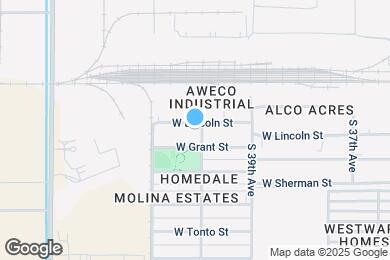 Map image of the property - 4005 W Lincoln St