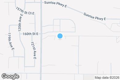Map image of the property - 12432 160th Street Ct E