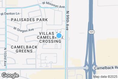 Map image of the property - The Villas At Camelback Crossing