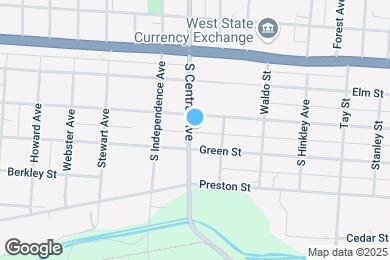 Map image of the property - 312 S Central Ave