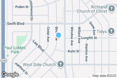 Map image of the property - 812 Birch Ave