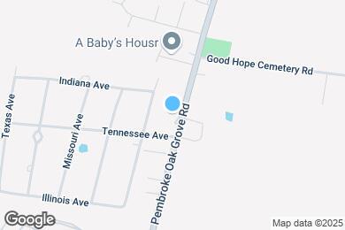 Map image of the property - 8911 Pembroke Oak Grove Rd
