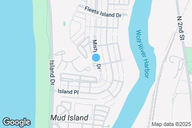 Map image of the property - 1161 Misty Isle Drive