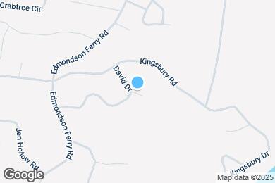 Map image of the property - 315 David Dr