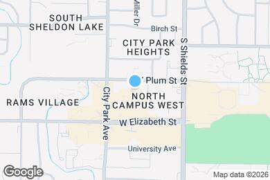 Map image of the property - 1209 W Plum St