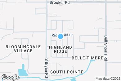 Map image of the property - 2806 Mnr Hl Dr