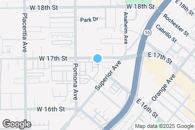Map image of the property - 1660 Topanga