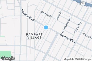 Map image of the property - 114 S Vendome St