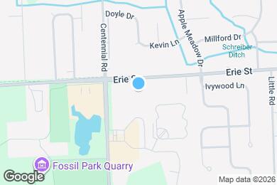 Map image of the property - 8253 Erie St
