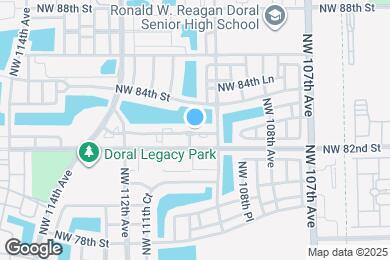 Map image of the property - 10901 NW 83rd St