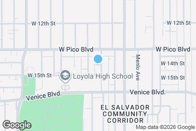 Map image of the property - 1405 S Berendo-206