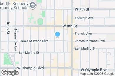 Map image of the property - 846-854 S Berendo St