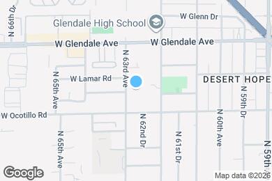 Map image of the property - 6731 N 63rd Ave