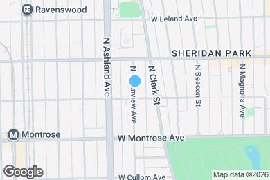 Map image of the property - 4505b N Greenview Ave