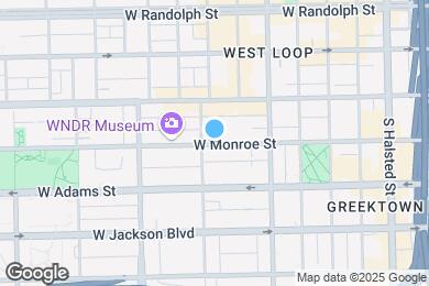 Map image of the property - 1050 W Monroe St