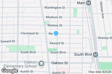 Map image of the property - 618 Elmwood Ave