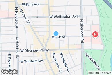 Map image of the property - 543 W Surf St