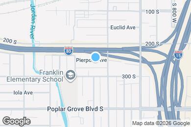 Map image of the property - 1029 Pierpont Ave