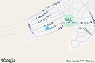 Map image of the property - 351 E Barcelona Dr