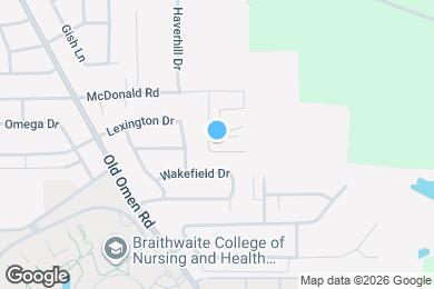 Map image of the property - 2638 Westminster Dr