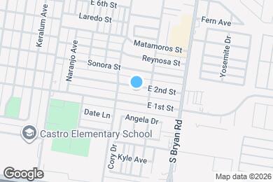 Map image of the property - 1222 E 2nd St