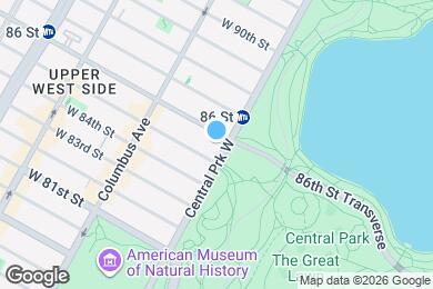 Map image of the property - 2 W 86th St