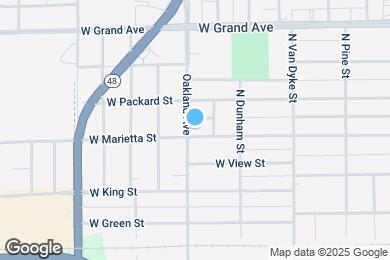 Map image of the property - 1090 W Marietta St