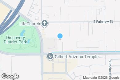 Map image of the property - 3122 S Penrose Ct